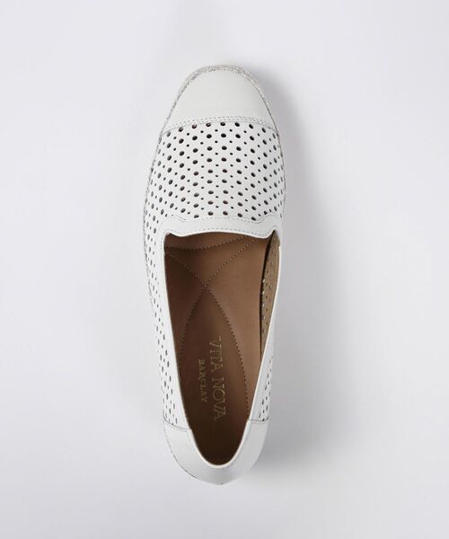 VITA NOVA / ヴィタノーヴァ フラットシューズ | パンチングスリッポン | 詳細3
