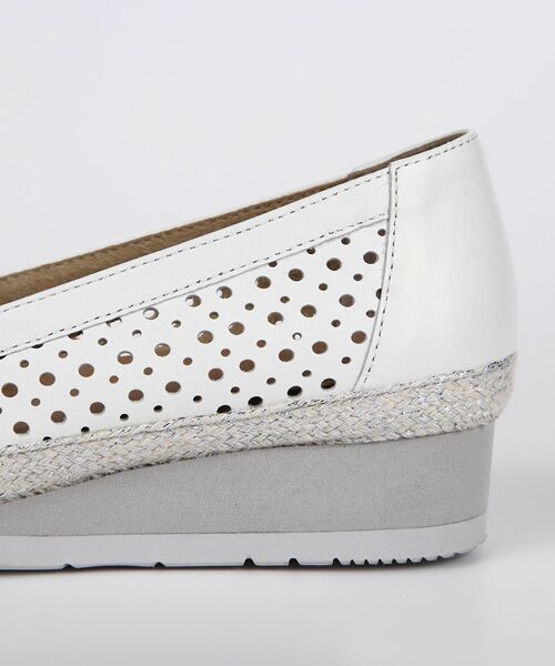 VITA NOVA / ヴィタノーヴァ フラットシューズ | パンチングスリッポン | 詳細5