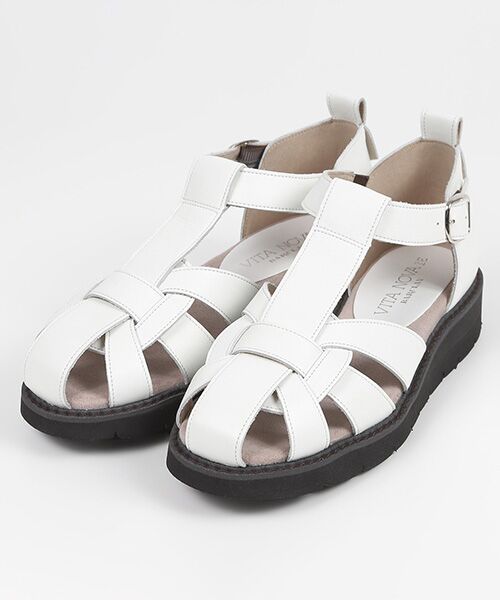 VITA NOVA / ヴィタノーヴァ サンダル | グルカサンダル（アイボリー）