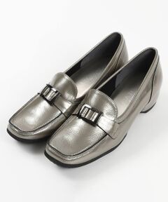 VITA NOVA / ヴィタノーヴァ フラットシューズ | デザインベルト付モカシンローファー