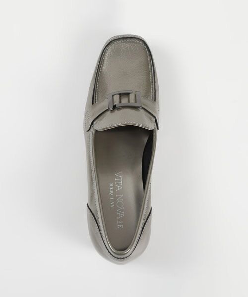 VITA NOVA / ヴィタノーヴァ フラットシューズ | デザインベルト付モカシンローファー | 詳細13