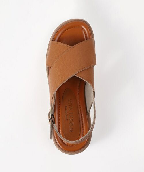 VITA NOVA / ヴィタノーヴァ サンダル | クロスデザインサンダル | 詳細8
