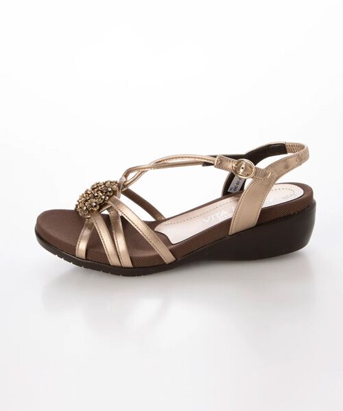 VITA NOVA / ヴィタノーヴァ サンダル | ビジューデザインサンダル | 詳細1