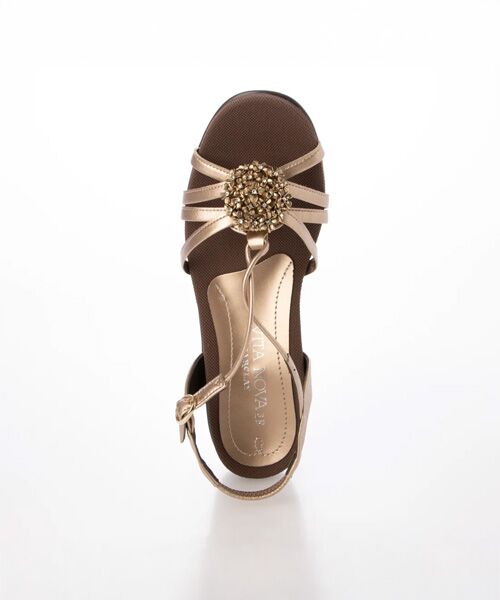 VITA NOVA / ヴィタノーヴァ サンダル | ビジューデザインサンダル | 詳細3