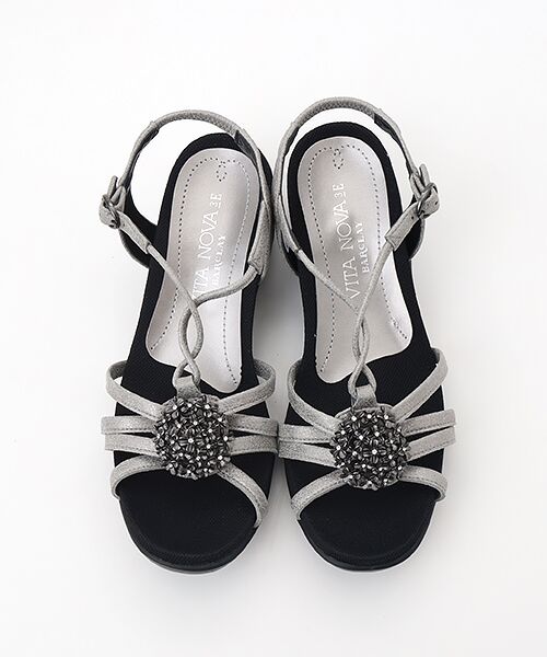 VITA NOVA / ヴィタノーヴァ サンダル | ビジューデザインサンダル | 詳細12