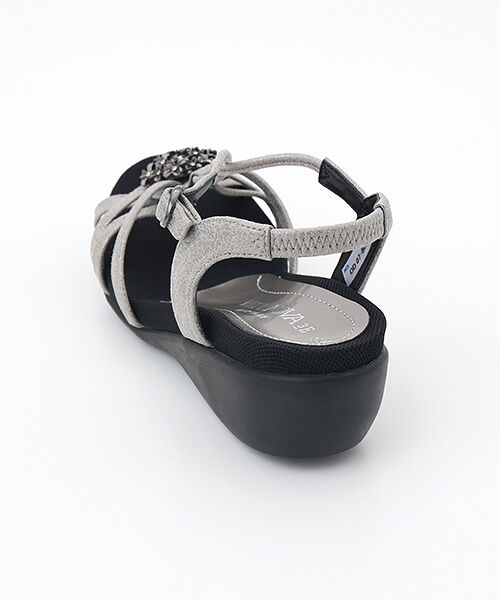 セール】 ビジューデザインサンダル （サンダル）｜VITA NOVA