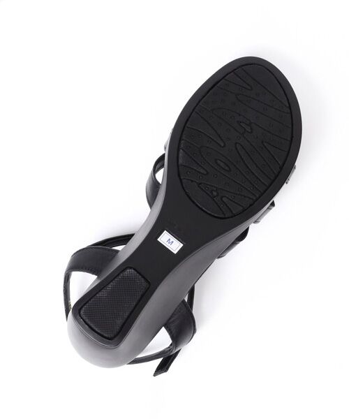 VITA NOVA / ヴィタノーヴァ サンダル | ウェッジソール Tストラップサンダル | 詳細4