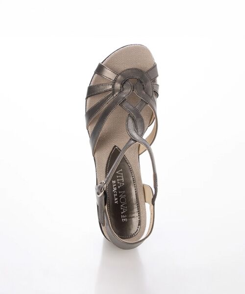 VITA NOVA / ヴィタノーヴァ サンダル | ウェッジソール Tストラップサンダル | 詳細8