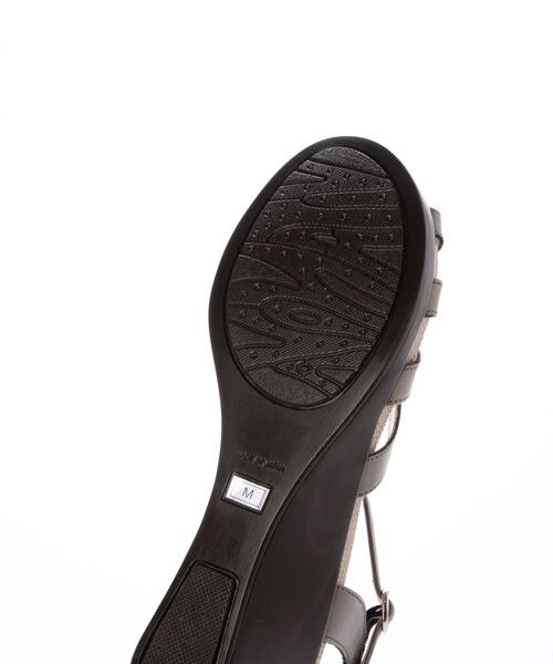 VITA NOVA / ヴィタノーヴァ サンダル | ウェッジソール Tストラップサンダル | 詳細9