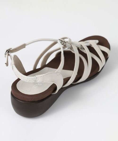 VITA NOVA / ヴィタノーヴァ サンダル | クッションソフトソール ラインデザインサンダル | 詳細7