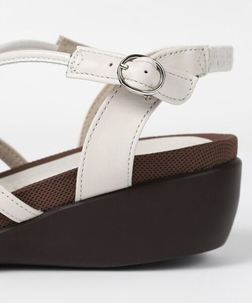 VITA NOVA / ヴィタノーヴァ サンダル | クッションソフトソール ラインデザインサンダル | 詳細10