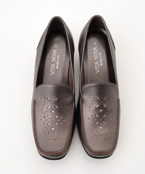 VITA NOVA / ヴィタノーヴァ フラットシューズ | カットワークモカシンローファー | 詳細1