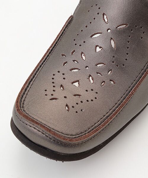 VITA NOVA / ヴィタノーヴァ フラットシューズ | カットワークモカシンローファー | 詳細6