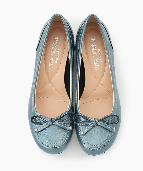 VITA NOVA / ヴィタノーヴァ フラットシューズ | リボン付カッターパンプス | 詳細4