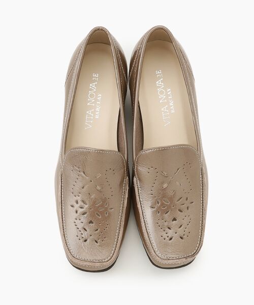 VITA NOVA / ヴィタノーヴァ フラットシューズ | パンチングモカシンローファー | 詳細4