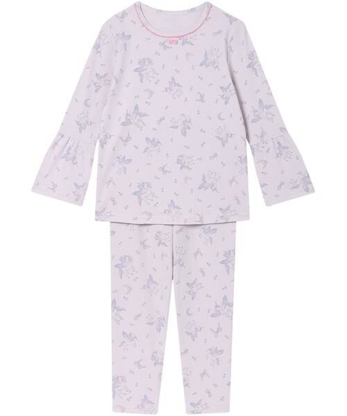 Wacoal KIDS / ワコールキッズ ベビー・キッズウエア | キッズ女児パジャマ　上下セット（ＣＴＳ１２７）（PI）