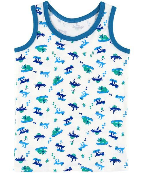 Wacoal KIDS/ワコールキッズ 男児トップ(タンクトップ)(CHX125) BU 130