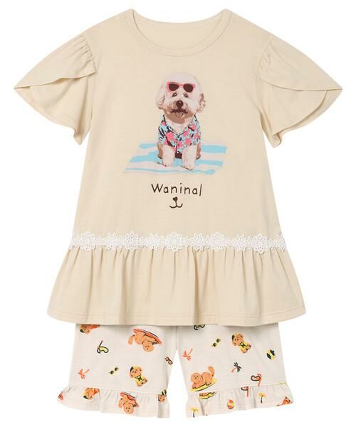 Wacoal KIDS / ワコールキッズ ベビー・キッズウエア | キッズ女児パジャマ　上下セット（ＣＴＴ１８８）（IV）