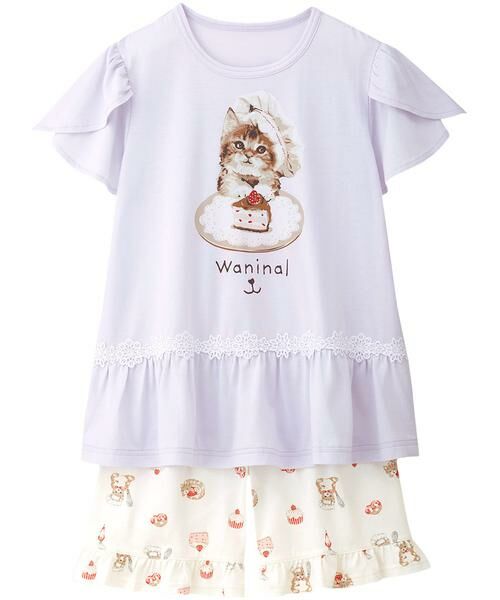 Wacoal KIDS/ワコールキッズ 女児パジャマ(CTT188) PU 10 Wacoal KIDS/ワコールキッズ 女児パジャマ(CTT188) PU 10