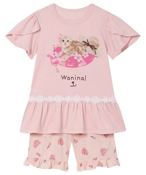 Wacoal KIDS / ワコールキッズ ベビー・キッズウエア | キッズ女児パジャマ　上下セット（ＣＴＴ１８８）（SP）