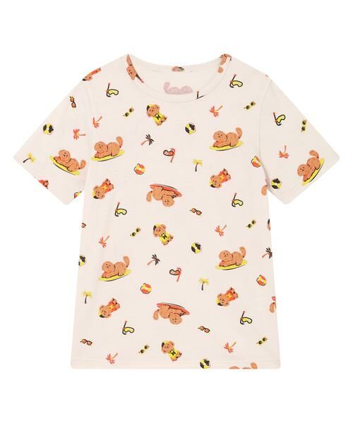 Wacoal KIDS / ワコールキッズ ベビー・キッズウエア | キッズ男女児兼用パジャマ　上下セット（ＣＴＹ１８８）（BE）