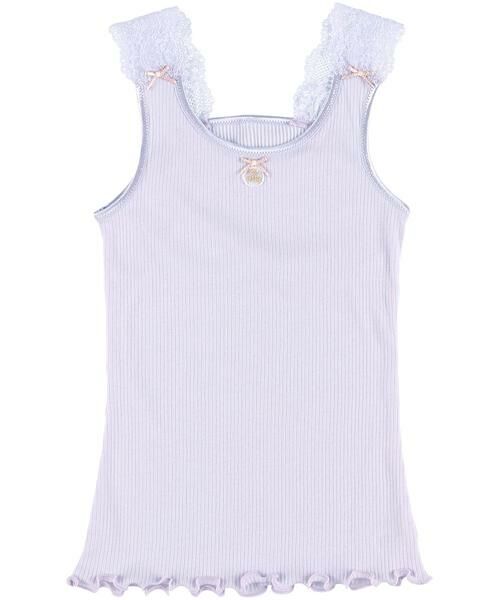 Wacoal KIDS/ワコールキッズ 女児トップ（ノースリーブ）（ＣＫＸ１４７） PU 140