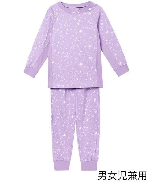 Wacoal KIDS / ワコールキッズ ベビー・キッズウエア | 睡眠科学　キッズ男女児兼用パジャマ　上下セット（ＣＴＲ４０９）（PU）