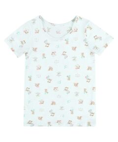 Wacoal KIDS / ワコールキッズ 肌着 | Ｗａｎｉｎａｌ　キッズ男女児兼用インナー　トップ（半袖）（ＣＫＶ３８０）