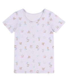 Wacoal KIDS / ワコールキッズ 肌着 | Ｗａｎｉｎａｌ　キッズ男女児兼用インナー　トップ（半袖）（ＣＫＶ３８０）