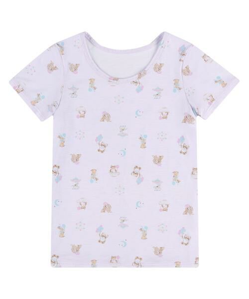Wacoal KIDS / ワコールキッズ 肌着 | Ｗａｎｉｎａｌ　キッズ男女児兼用インナー　トップ（半袖）（ＣＫＶ３８０）（PO）