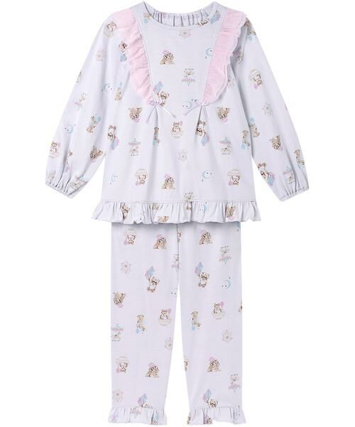 Wacoal KIDS / ワコールキッズ ベビー・キッズウエア | Ｗａｎｉｎａｌ　キッズ女児パジャマ　上下セット（ＣＴＲ１９０）（PO）