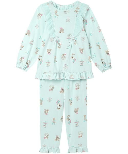 Wacoal KIDS / ワコールキッズ ベビー・キッズウエア | Ｗａｎｉｎａｌ　キッズ女児パジャマ　上下セット（ＣＴＲ１９０）（ME）