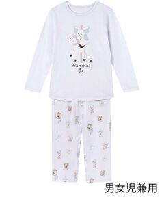 Wacoal KIDS / ワコールキッズ ベビー・キッズウエア | Ｗａｎｉｎａｌ　キッズ男女児兼用パジャマ　上下セット（ＣＴＲ１９１）