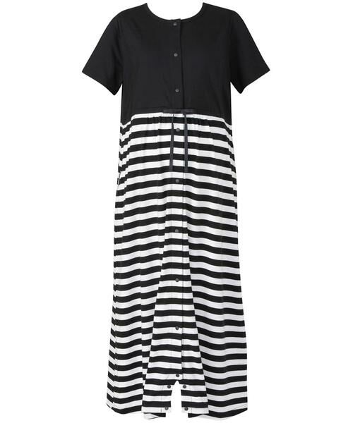 WACOAL MATERNITY / ワコールマタニティ マタニティウェア | <産前・産後兼用> マタニティパジャマ ワンピース(MFT251)(BL)
