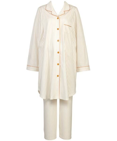 WACOAL MATERNITY / ワコールマタニティ マタニティウェア | <産前・産後兼用> マタニティパジャマ 上下セット(MFY116)(CR)