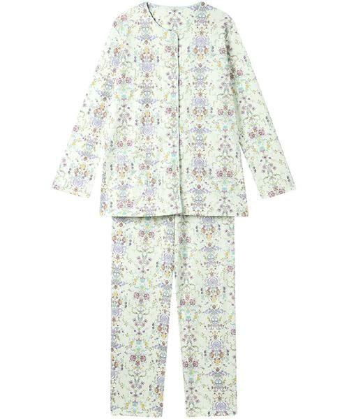 WACOAL RELAX&SLEEP / ワコール_リラックスアンドスリープ ルームウェア | レディスパジャマ　上下セット（ＮＤＸ５４１）（ME）