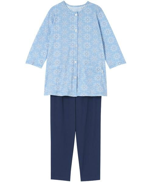 WACOAL RELAX&SLEEP / ワコール_リラックスアンドスリープ ルームウェア | パジャマ（ＣＤＴ２４８）（BU）