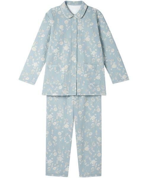 WACOAL RELAX & SLEEP/ワコール_リラックスアンドスリープ パジャマ(CDW439) GR 親切設計SP WACOAL RELAX & SLEEP/ワコール_リラックスアンドスリープ パジャマ(CDW439) GR 親切設計SP