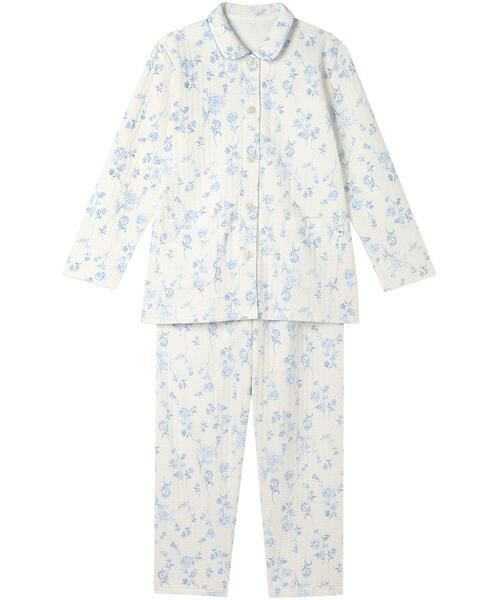 WACOAL RELAX & SLEEP/ワコール_リラックスアンドスリープ パジャマ(CDW439) WH 親切設計SP WACOAL RELAX & SLEEP/ワコール_リラックスアンドスリープ パジャマ(CDW439) WH 親切設計SP