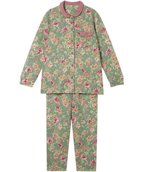WACOAL RELAX & SLEEP/ワコール_リラックスアンドスリープ パジャマ(KDW405) GR M WACOAL RELAX & SLEEP/ワコール_リラックスアンドスリープ パジャマ(KDW405) GR M