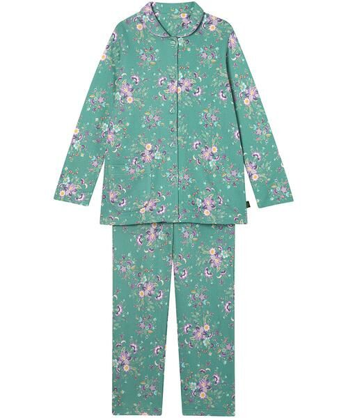 WACOAL RELAX & SLEEP/ワコール_リラックスアンドスリープ パジャマ(NDW462) GR L WACOAL RELAX & SLEEP/ワコール_リラックスアンドスリープ パジャマ(NDW462) GR L