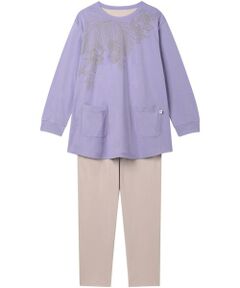 WACOAL RELAX&SLEEP / ワコール_リラックスアンドスリープ ルームウェア | レディスパジャマ　上下セット（ＣＤＸ５４７）