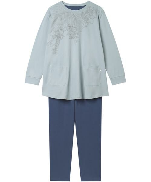 WACOAL RELAX&SLEEP / ワコール_リラックスアンドスリープ ルームウェア | レディスパジャマ　上下セット（ＣＤＸ５４７）（SX）
