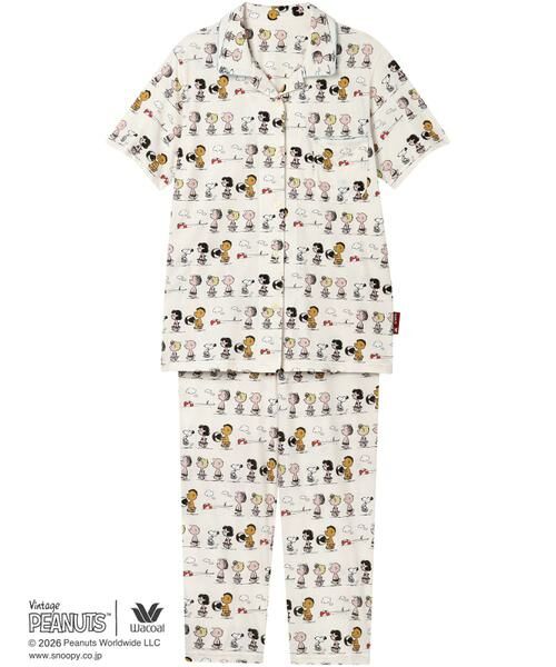 WACOAL RELAX&SLEEP / ワコール_リラックスアンドスリープ ルームウェア | レディスパジャマ　上下セット（ＦＤＴ１６７）（IV）