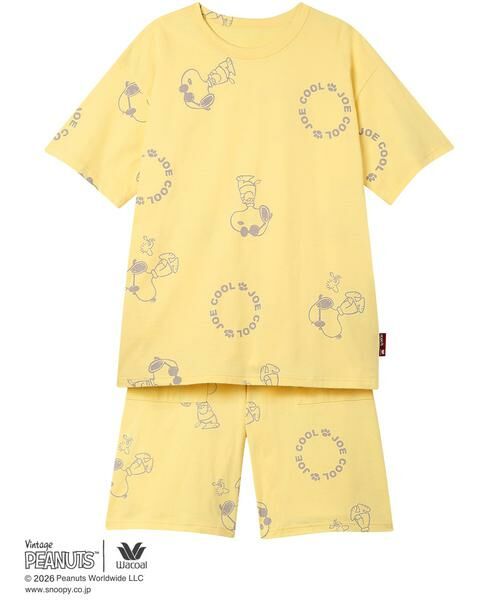 WACOAL RELAX&SLEEP / ワコール_リラックスアンドスリープ ルームウェア | レディスパジャマ　上下セット（ＦＤＴ１６９）（YE）