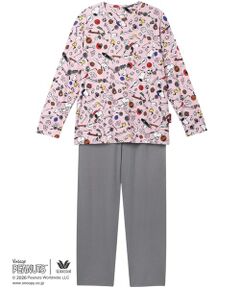 WACOAL RELAX&SLEEP / ワコール_リラックスアンドスリープ ルームウェア | レディスパジャマ　上下セット（ＦＤＸ５６１）