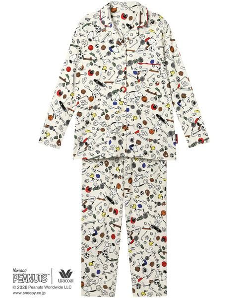 WACOAL RELAX&SLEEP / ワコール_リラックスアンドスリープ ルームウェア | レディスパジャマ　上下セット（ＦＤＸ５６２）（IV）