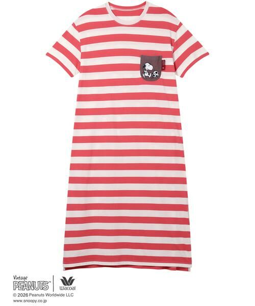 WACOAL RELAX&SLEEP / ワコール_リラックスアンドスリープ ルームウェア | レディスパジャマ　ワンピース（ＦＮＴ１６６）（RE）