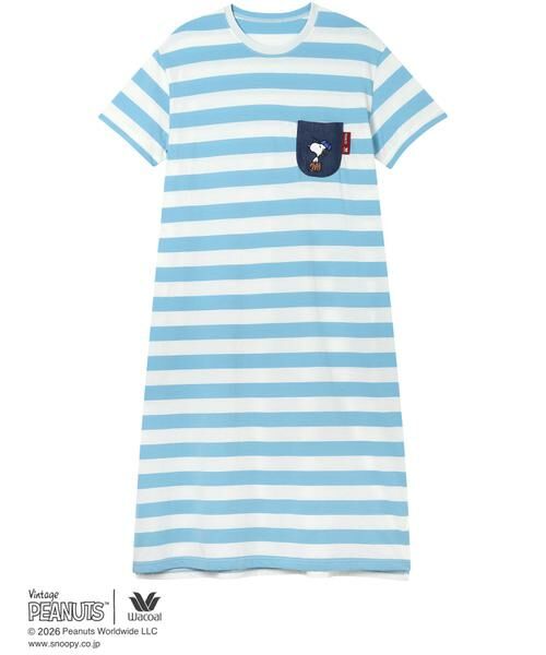 WACOAL RELAX&SLEEP / ワコール_リラックスアンドスリープ ルームウェア | レディスパジャマ　ワンピース（ＦＮＴ１６６）（SX）