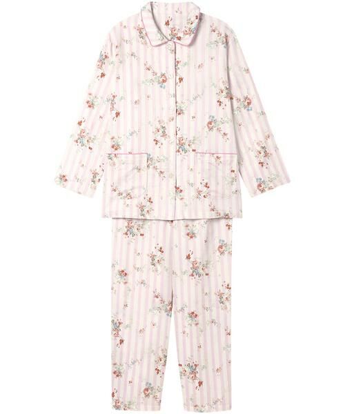 WACOAL RELAX&SLEEP / ワコール_リラックスアンドスリープ ルームウェア | レディスパジャマ　上下セット（ＫＤＸ５２０）（PI）